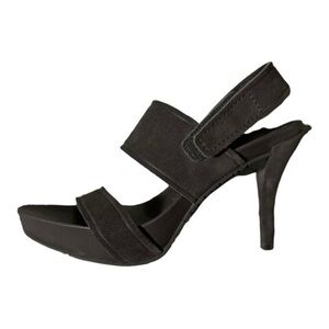 Pedro Garcia Yamini Sandal Gray Size 35.5 / Ladies Size 5.5 Asymmetrical Midi